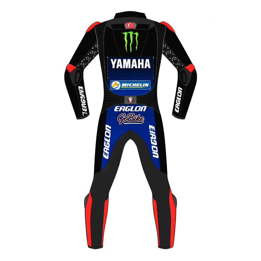 MotoGP Handmade Leather Motorcycle Racing Suit: Custom Design & Fit Moto Gp/SBK Track Racing Suit