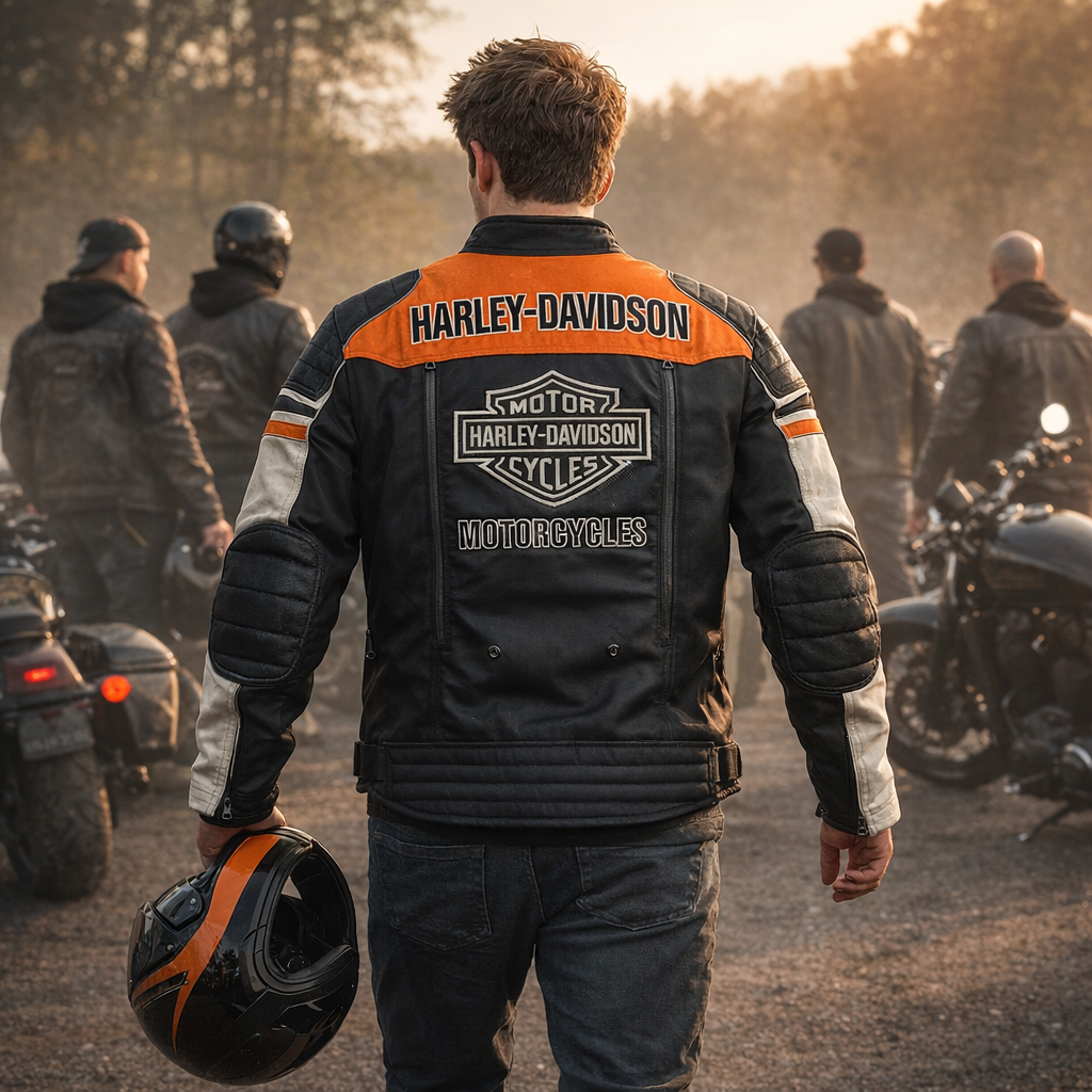 Custom Size Colour Block Leather Embroidered logo  Biker Jacket: Handmade Motorcycle Club Gear,  Custom Sizing options available