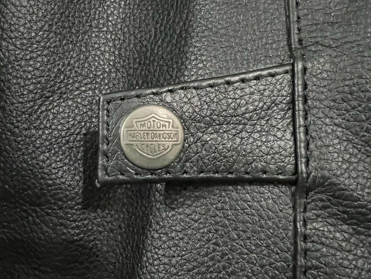 Genuine Cow Leather embroidered logo  Biker Jacket: Handmade Motorcycle Club Gear, Harley Davidson, Custom Sizing