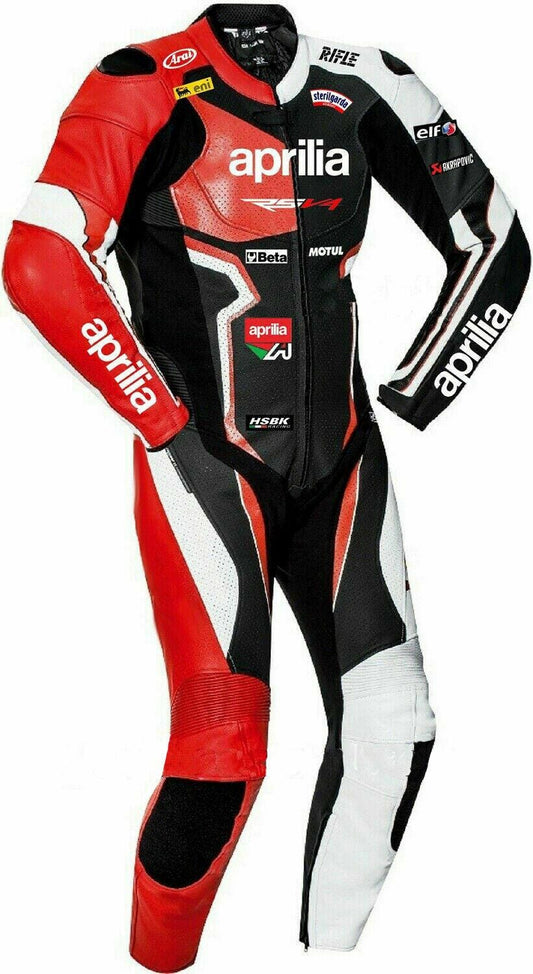 MotoGP Racing Suits Cowhide Leather Motorcycle Suits, CE Standards Track Race Gear, EcoFriendly Protective Apparel, 1-Piece & 2-Piece Custom