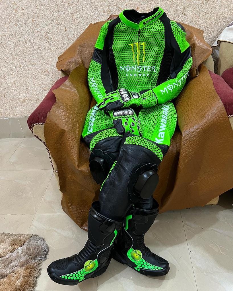 Custom Leather Motorcycle Suit: Handmade MotoGP/SBK Track Gear