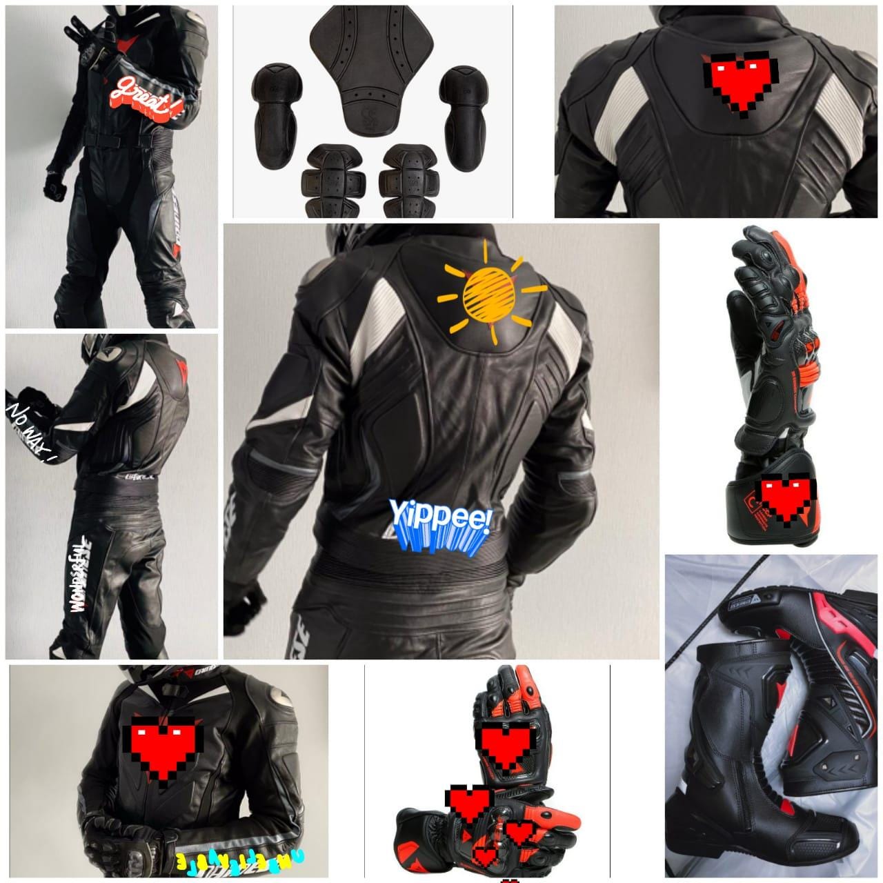Handmade Leather Motorcycle Suit: Custom Fit, Full-Grain Cowhide