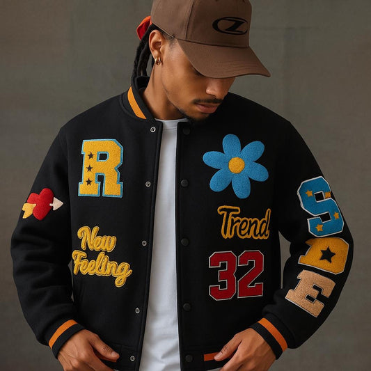 Custom Varsity Jacket: Wool Blend, Personalized Letterman Style