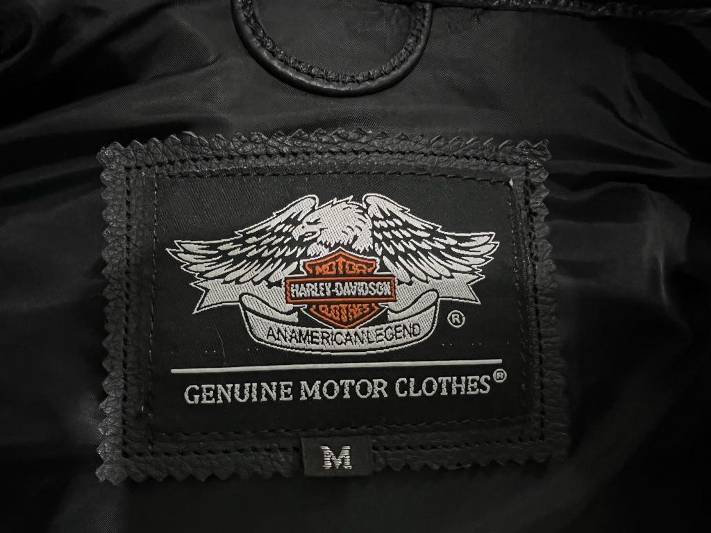 Genuine Leather embroidered logo  Biker Vest: Handmade Motorcycle Club Gear, Harley, Custom Sizing